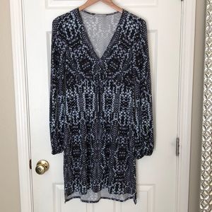 TART animal printed knit dress, small